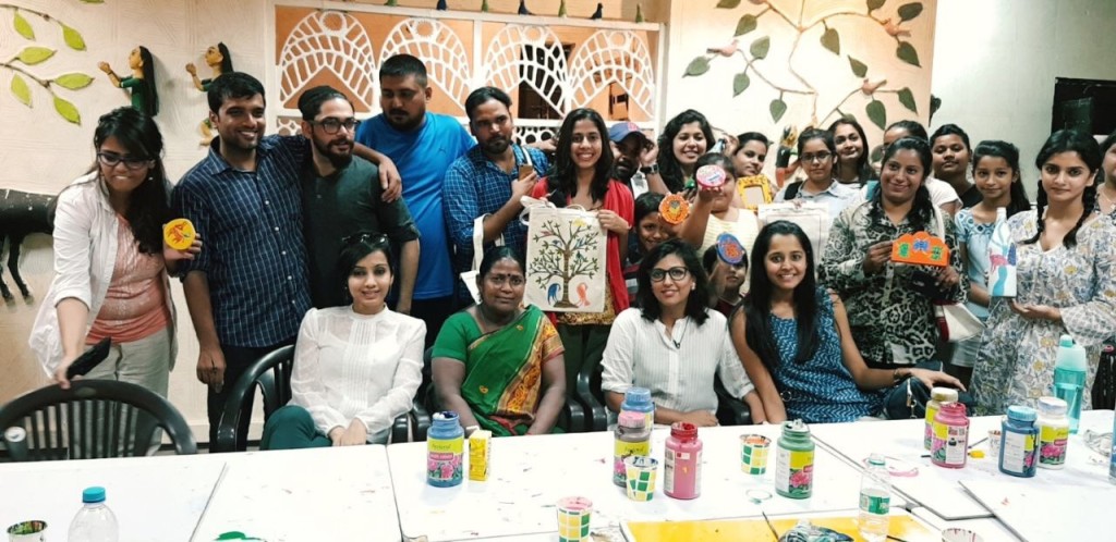 Inspired by the ‘Paint Nite’ concept in USA from where she returned last year, Rajvi Sanghvi sought to ignite the hobby bug among people back home through HobbMob.